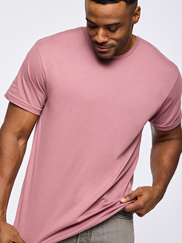 Style 6901 Unisex Fine Jersey T-Shirt model shot