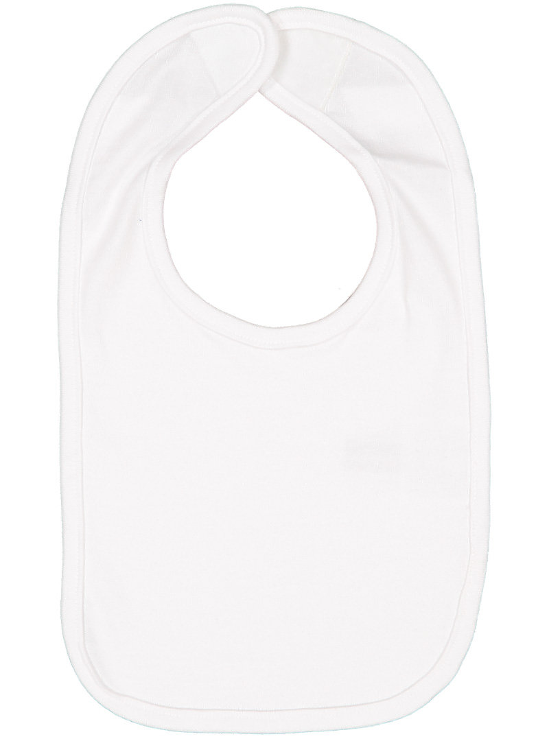 Blank White Bibs with Velcro