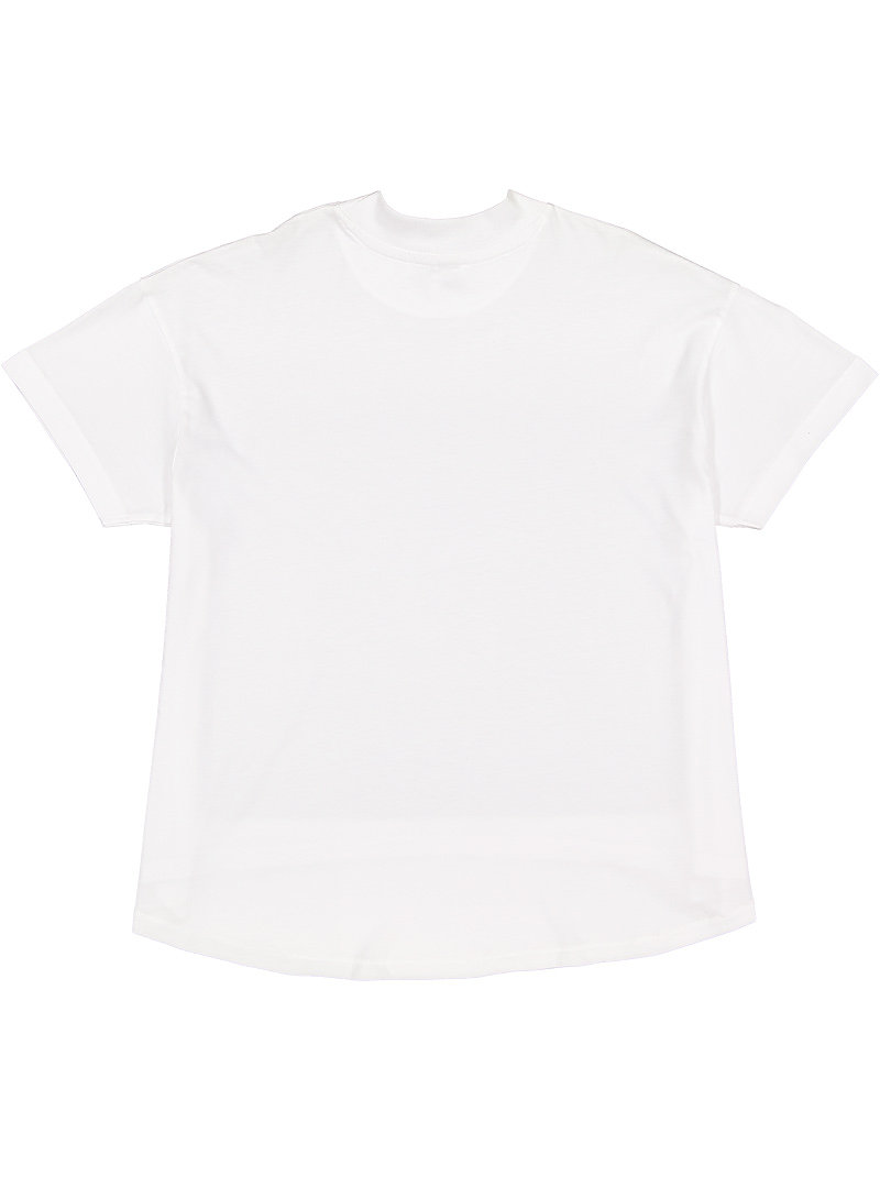 LADIES HI-LO TEE White BACK