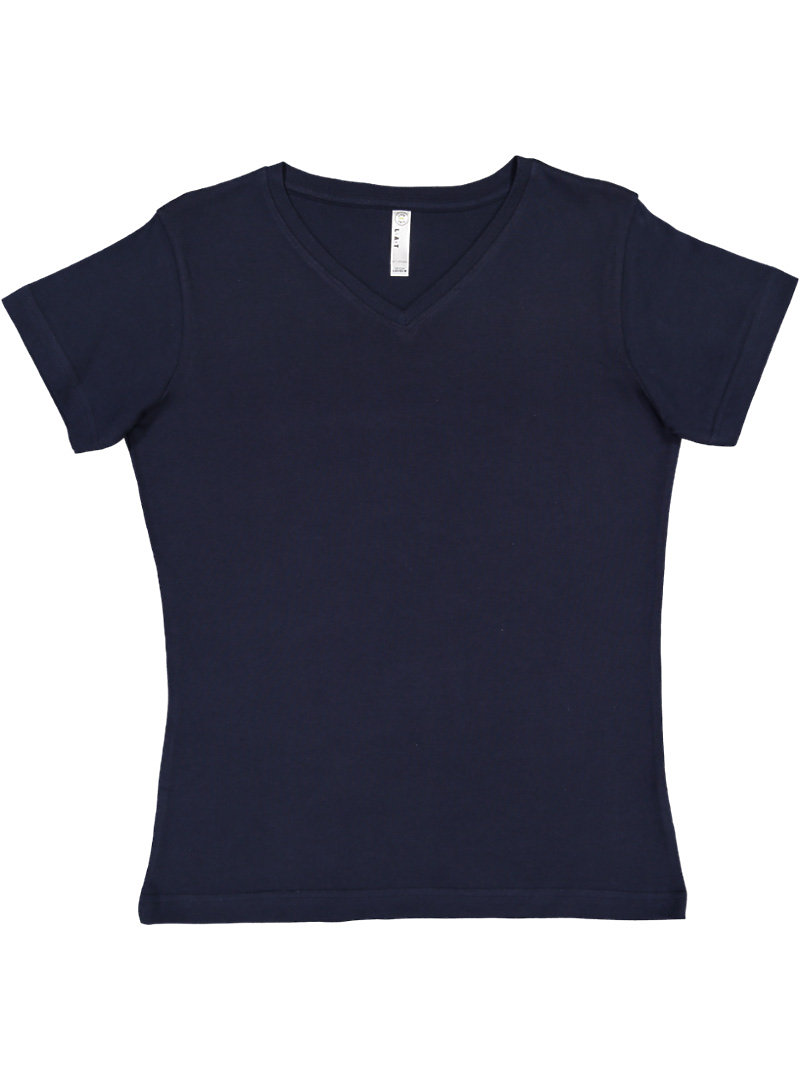 PREMIUM LAT-Apparel JRSY | V-NECK TEE LADIES