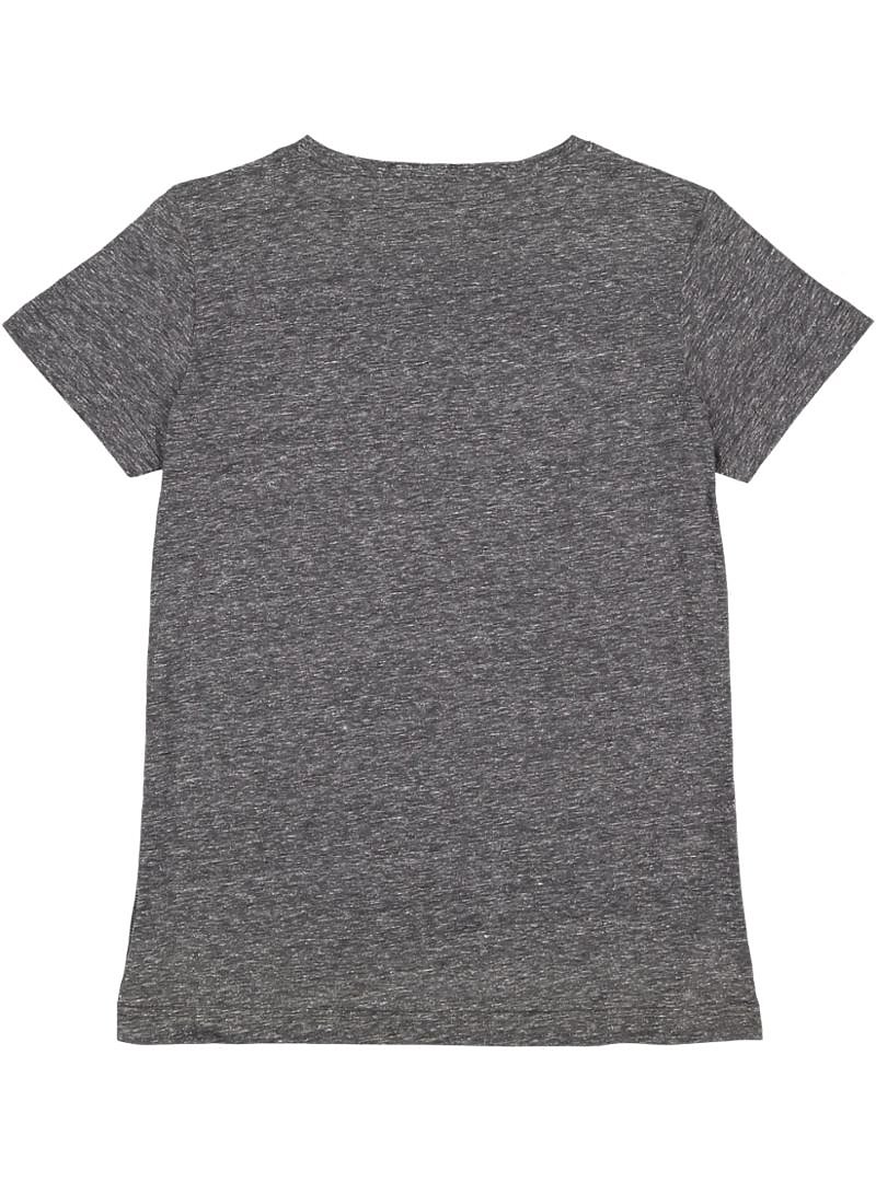 LADIES V-NECK MELANGE TEE | LAT-Apparel