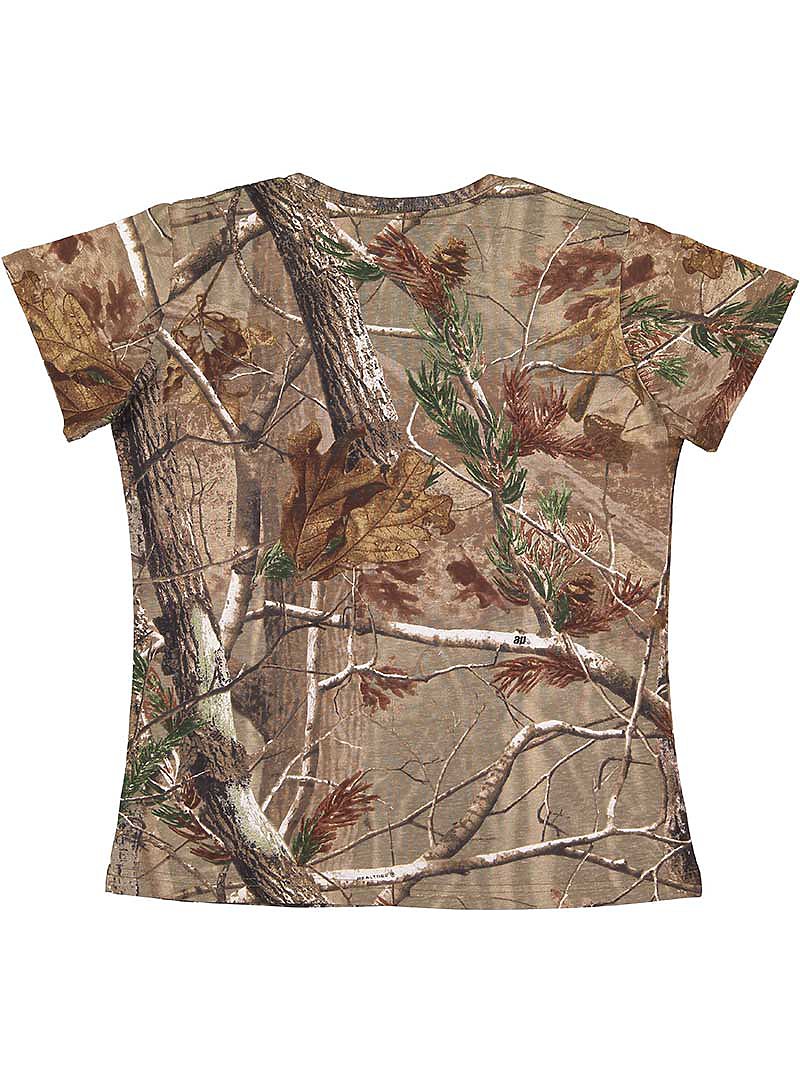 LADIES REALTREE CAMO TEE LATApparel