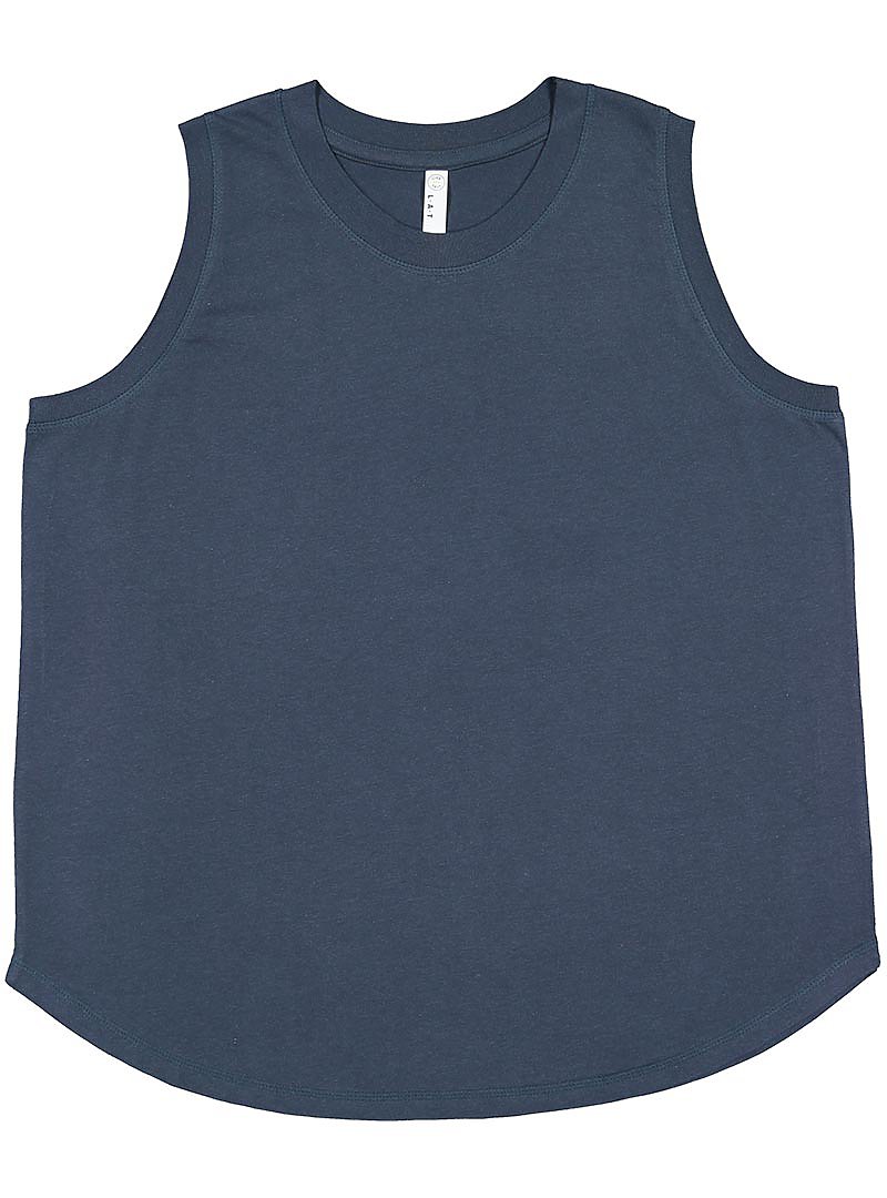 LADIES CURVY FINE JERSEY TANK | LAT-Apparel