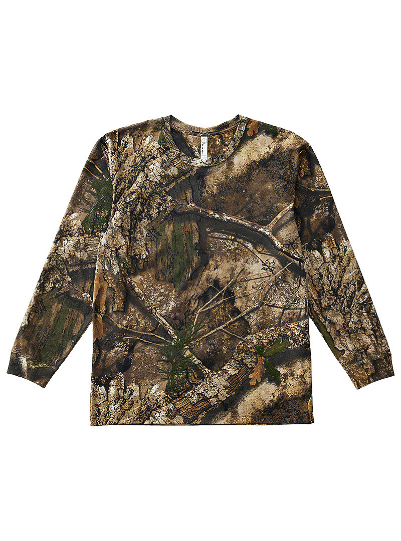 Realtree Orange Athletic Long Sleeve Shirts for Men