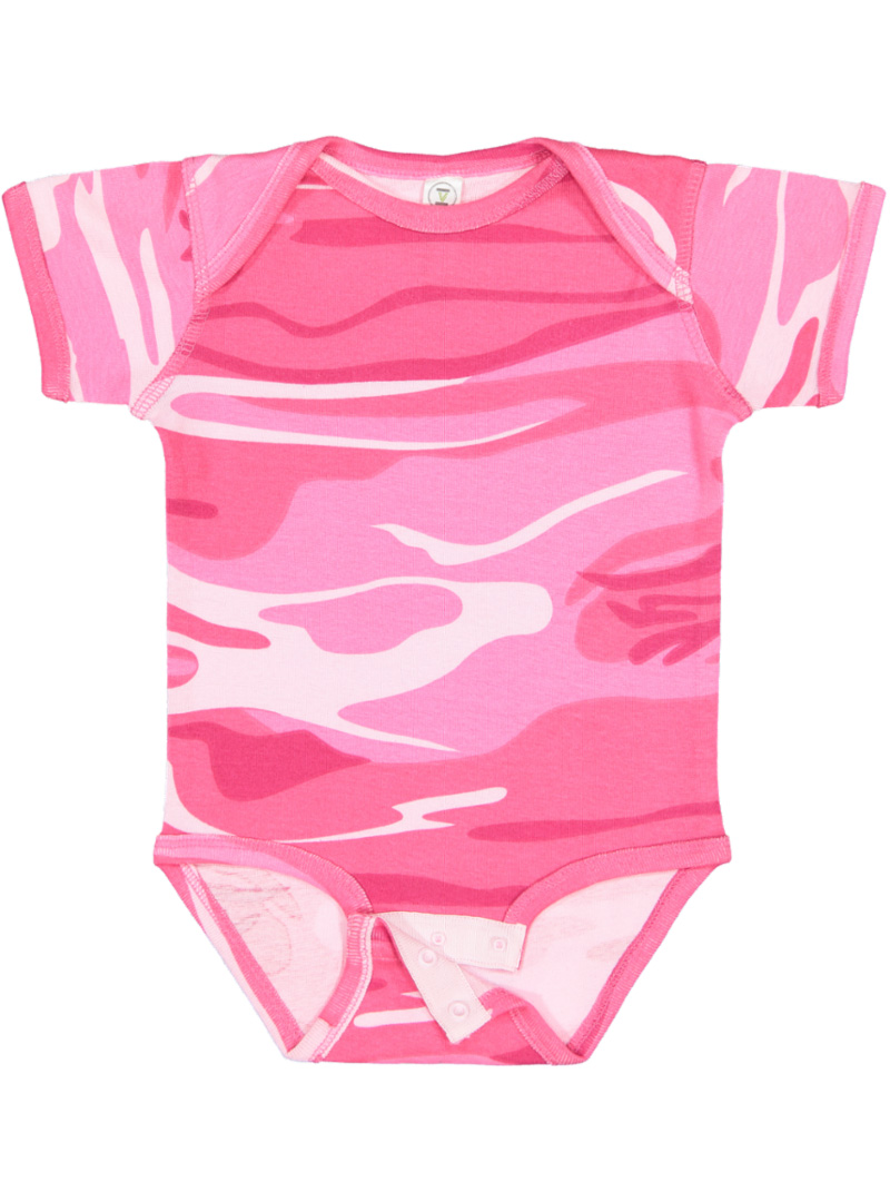 INFANT CAMO BABY RIB BODYSUIT | LAT-Apparel