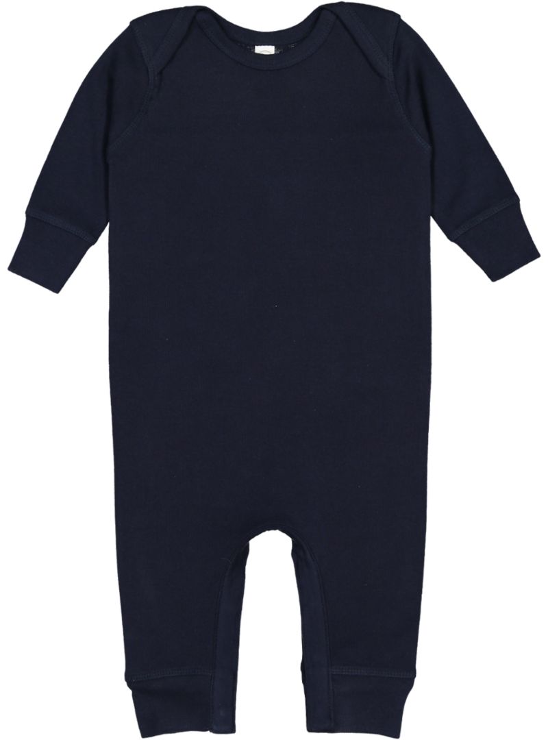INFANT BABY RIB COVERALL | LAT-Apparel