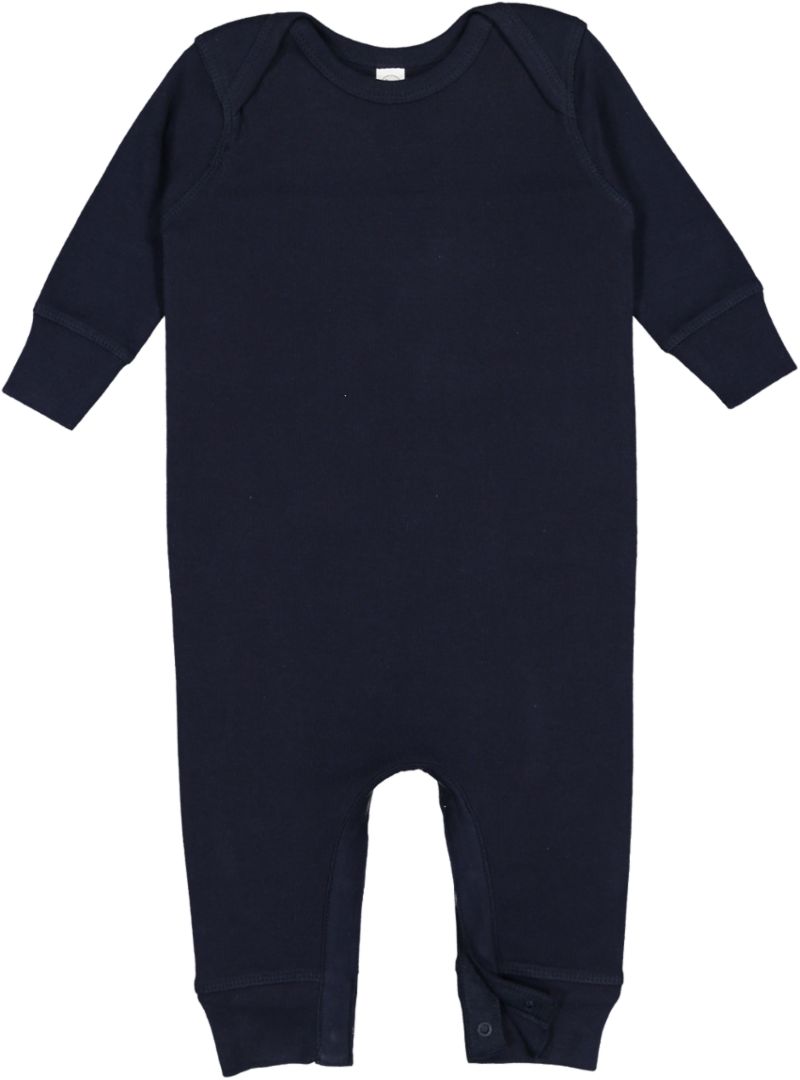 INFANT BABY RIB COVERALL | LAT-Apparel