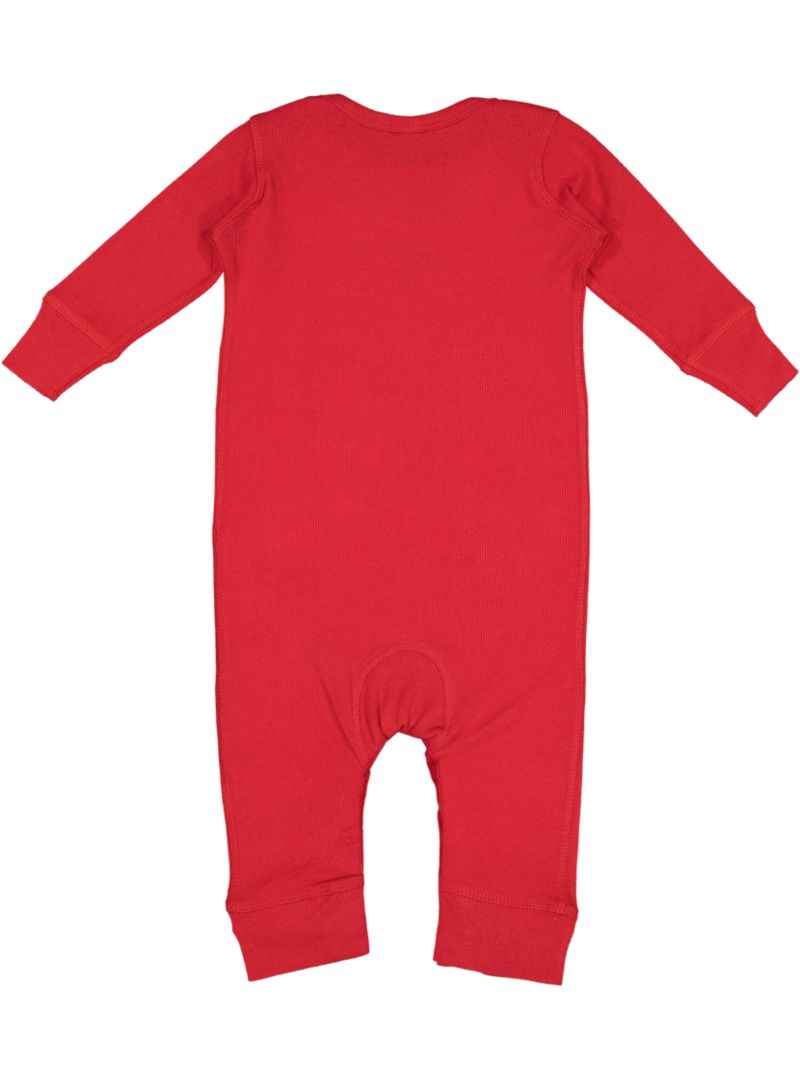 INFANT BABY RIB COVERALL | LAT-Apparel