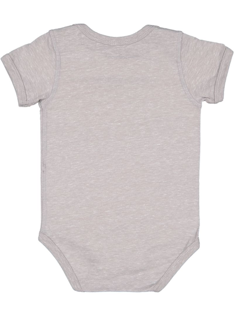 INFANT MELANGE JERSEY BODYSUIT | LAT-Apparel