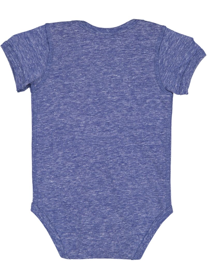 INFANT MELANGE JERSEY BODYSUIT | LAT-Apparel