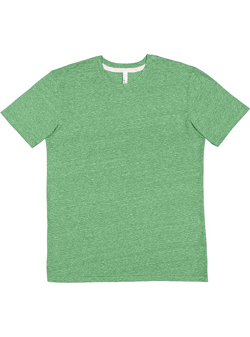 YOUTH MELANGE JERSEY TEE Green Melange