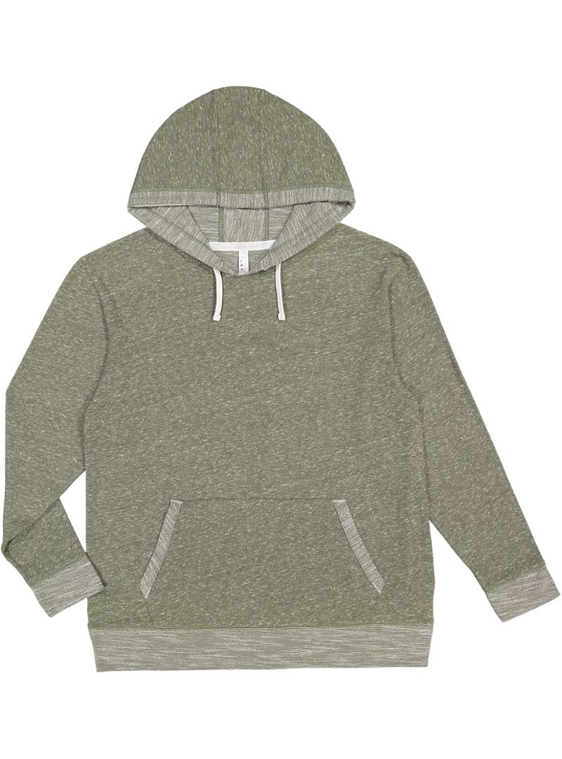 ADULT MELANGE FR TRRY HOODIE | LAT-Apparel