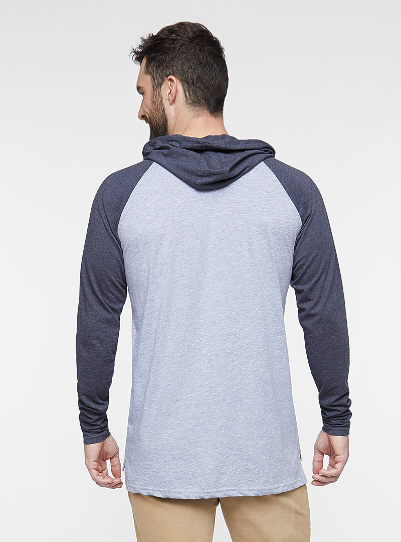 ADULT LNG SLV RAGLAN HOOD TEE | LAT-Apparel