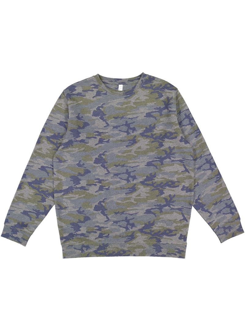 ADULT ELEVATED FLEECE CREW Vintage Camo