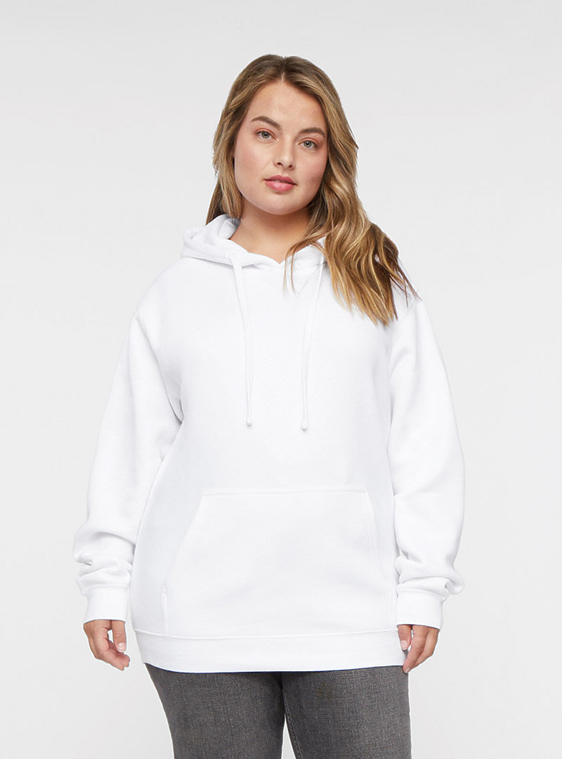 Levelwear Los Angeles Dodgers Women's White Adorn Hooded Sweatshirt, White, 80% Cotton / 20% POLYESTER, Size S, Rally House