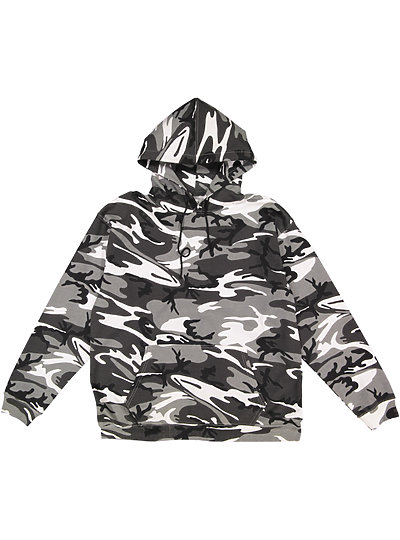 ADULT CAMO PULLOVER HOODIE | LAT-Apparel