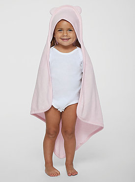 INFANT HOODED TOWEL WITH EARS