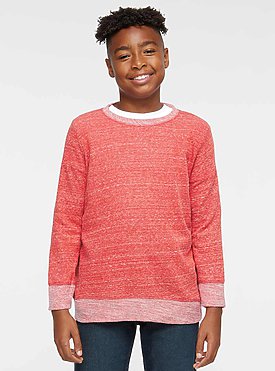 YOUTH FRENCH TERRY L/S CREW