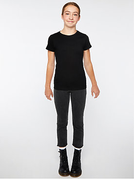 GIRLS FINE JERSEY TEE