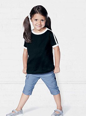 TODDLER RETRO RINGER TEE