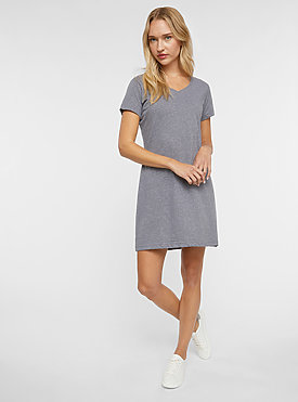 LADIES V-NECK COVER-UP DRESS