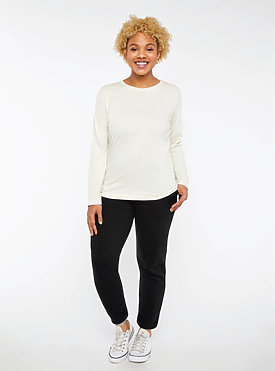 LADIES LNG SLV PREM JRSY TEE