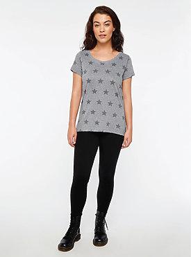 LADIES FIVE STAR TEE