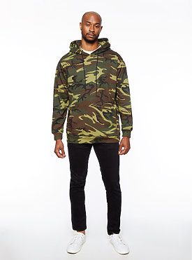 ADULT CAMO PULLOVER HOODIE