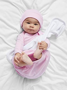 INFANT BABY RIB LAYETTE