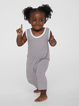 INFANT MELANGE TANK ROMPER