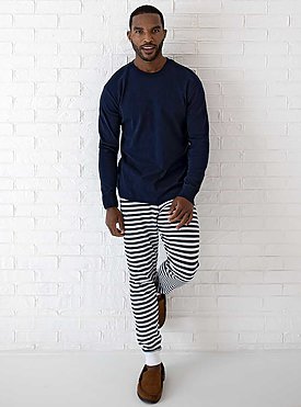 ADULT BABY RIB PAJAMA PANT