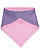 INFANT JERSEY BANDANA BIB Lavender/Pink 