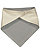 INFANT JERSEY BANDANA BIB Natural/Titanium 