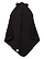 Infant Hooded Towel With Ears Black Ghosted Back View