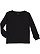 INFANT BABY RIB PAJAMA TOP Black 