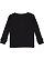 INFANT BABY RIB PAJAMA TOP Black Back