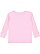 INFANT BABY RIB PAJAMA TOP Pink Back