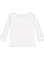 INFANT BABY RIB PAJAMA TOP White Back