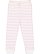 INFANT BABY RIB PAJAMA PANT Ballerina-White Stripe/White 