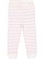 INFANT BABY RIB PAJAMA PANT Ballerina-White Stripe/White Back