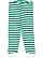 INFANT BABY RIB PAJAMA PANT Kelly-White Stripe/White 