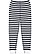 INFANT BABY RIB PAJAMA PANT Navy-White Stripe/White Back