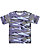 YOUTH CAMO TEE Blue Woodland 