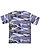 YOUTH CAMO TEE Blue Woodland Back