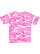 YOUTH CAMO TEE Pink Woodland Back