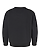 Youth Fleece Sweatshirt Black Ghosted Back View