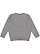 YOUTH ELEVATED FLEECE CREW Granite Heather Back