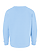 Youth Fleece Sweatshirt Light Blue Ghosted Back View
