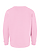 Youth Fleece Sweatshirt Pink Ghosted Back View