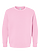 Youth Fleece Sweatshirt Pink Ghosted Front View